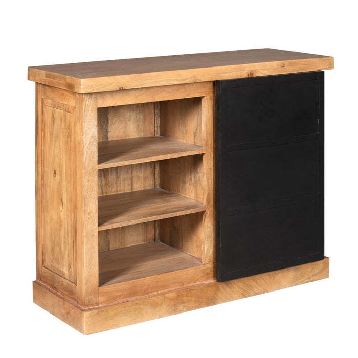 StarFurn - Ladekast Rechthoek Naturel Hout - 100x45x85cm - Nashville