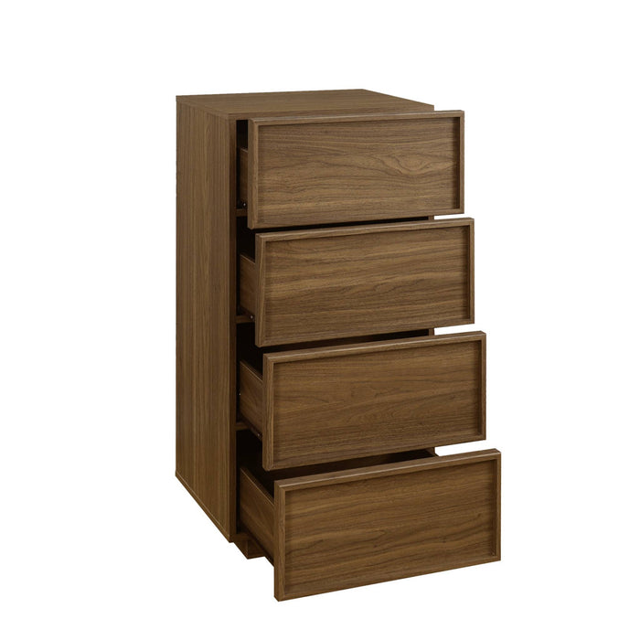 sweeek - Houteffect ladekast met 4 laden