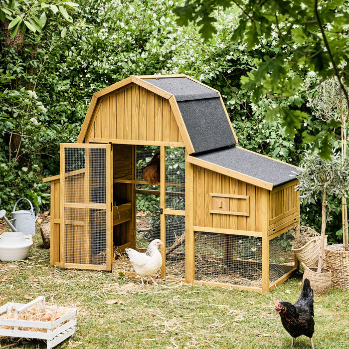 sweeek - Kippenhok 6 kippen vurenhout