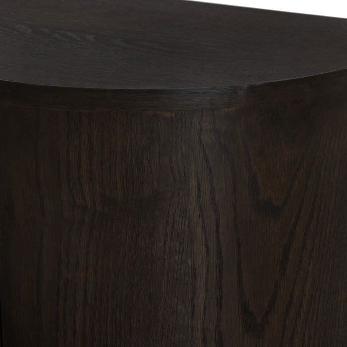 Livingfurn - TV-Meubel Novero Espresso Zwevend - 35x220x33cm