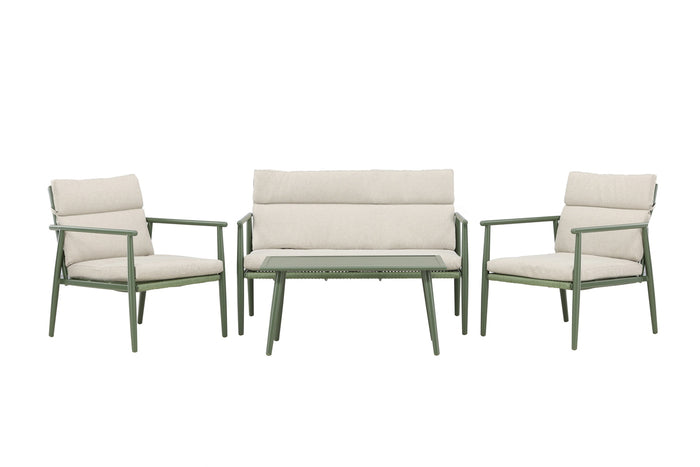 Fjôrd - Tuinset Groen Stof|Staal - 80x120x80cm - Mazzaro