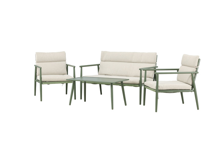 Fjôrd - Tuinset Groen Stof|Staal - 80x120x80cm - Mazzaro