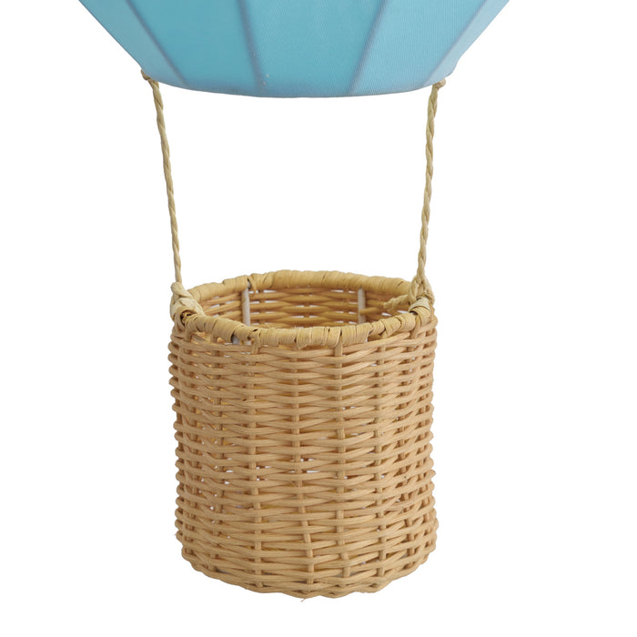 QAZQA Kinder hanglamp blauw luchtballon - Air Balloon