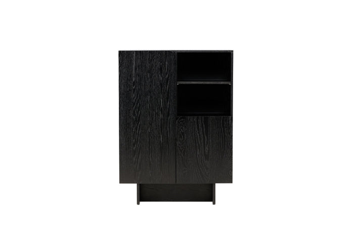 Fjôrd - Kast Zwart MDF - 80x30x110cm - Tyresö