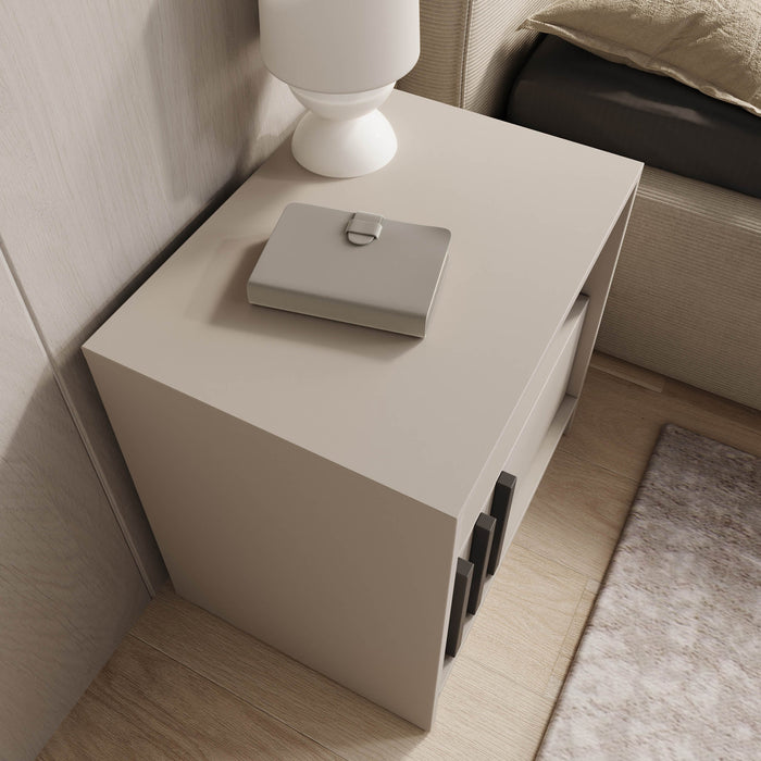 Meubella - Nachtkastje Nauru - Beige