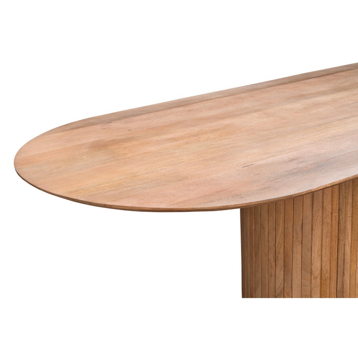 Giga Meubel - Eettafel Naturel Mangohout - 300x100x77cm - Ava