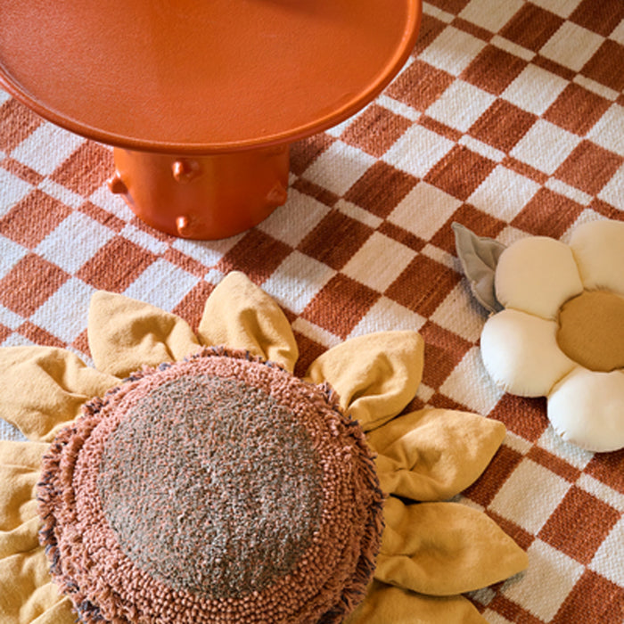 Lorena Canals Farm Vloerkussen - Zonnebloem