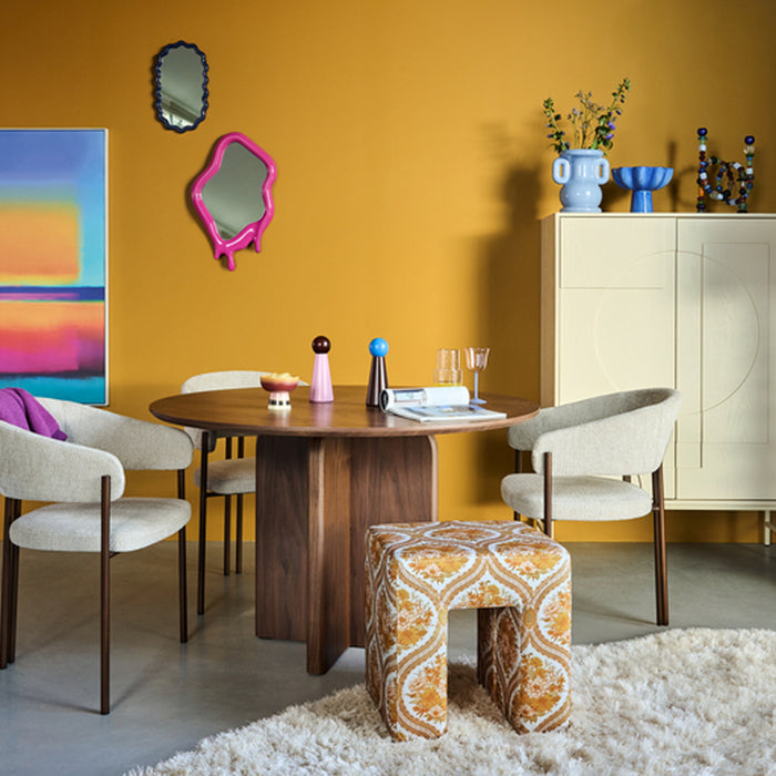 &k amsterdam Amfora Vaas - Blauw