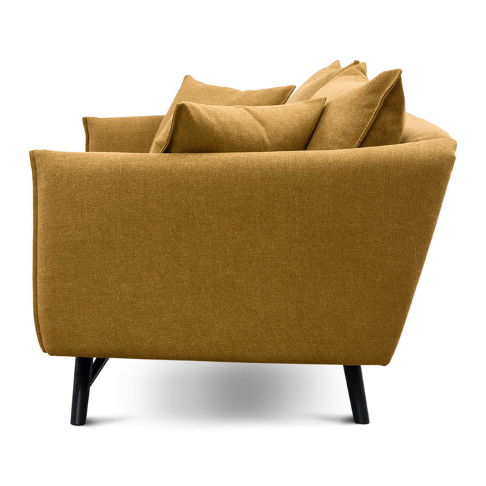 by fonQ Siora 3-zitsbank - Mosterd