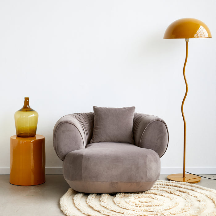 by fonQ Crown Fauteuil - Taupe / Effen