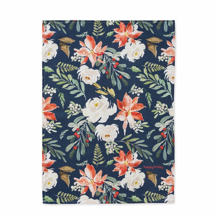 Elegant Xmas Keukenhanddoek 2 stuks 70x50 cm Xmas, Veelkleurig, 100% katoen, de kwaliteit van 200 Gr x m2