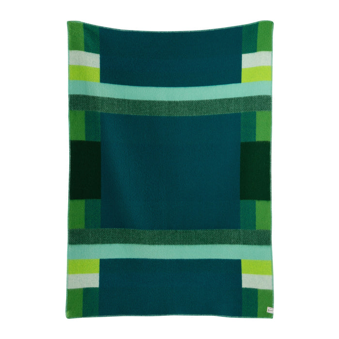 Røros Tweed Mikkel Plaid 135 x 200 cm - Groen