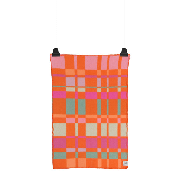 Røros Tweed City Plaid 67 x 100 cm - Oranje