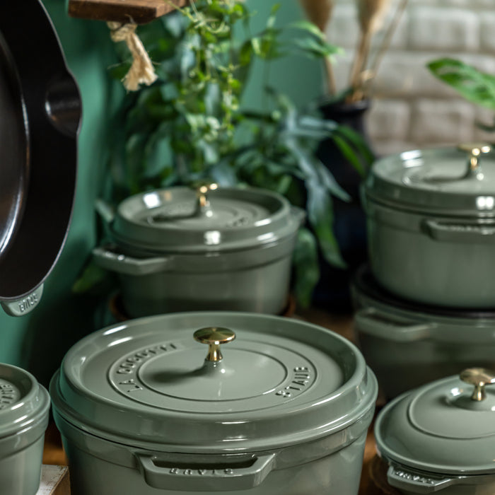 Staub La Cocotte Braadpan Ø 26 cm - Eucalyptus