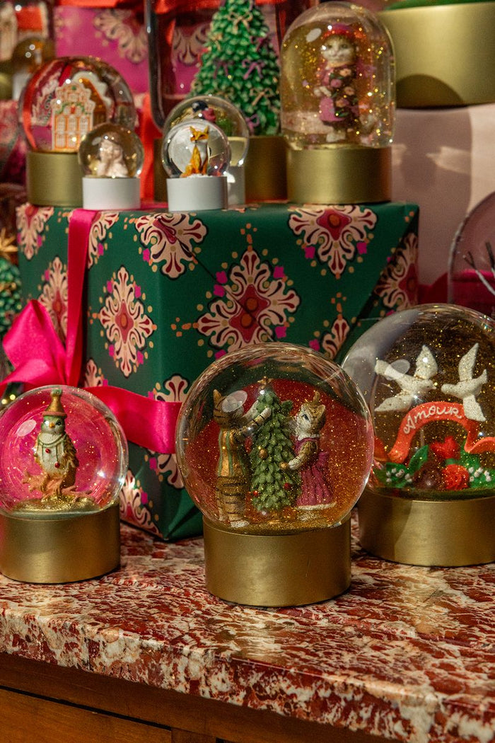 Sissy-Boy glazen sneeuwbol met katjes