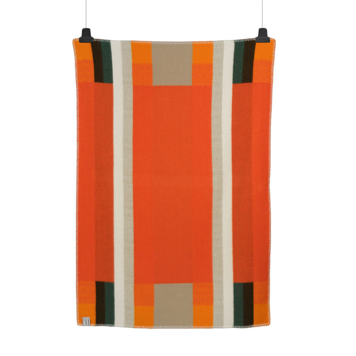 Røros Tweed Mikkel Plaid 100 x 135 cm - Oranje