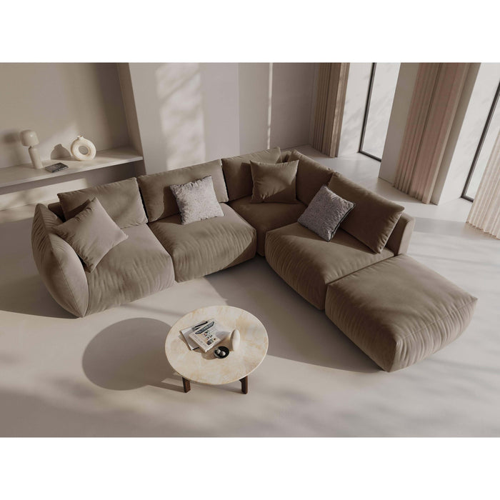 Micadoni Hoekbank Christ 4-zits rechts velvet