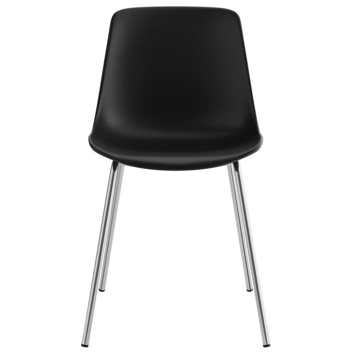 tectake® Kunststofstoelen Mave, ergonomisch, 120 kg - Set van 6