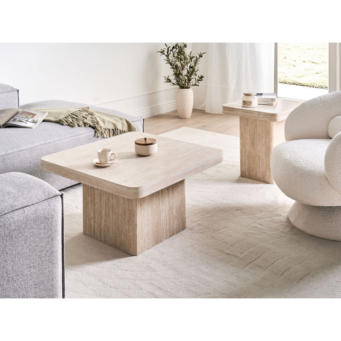 Beliani - DUSON - Salontafel - Beige - MDF
