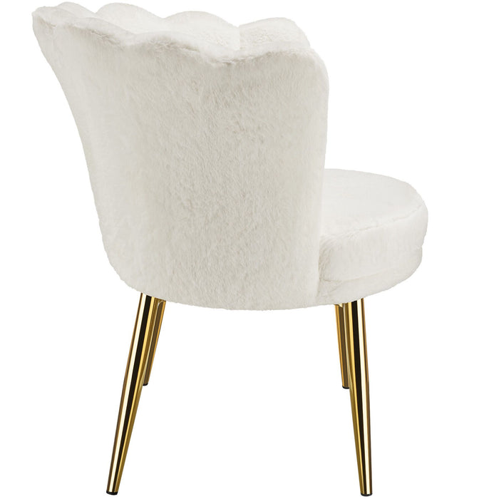 tectake® Fauteuil Stella, dikke vulling, 67x64x76cm