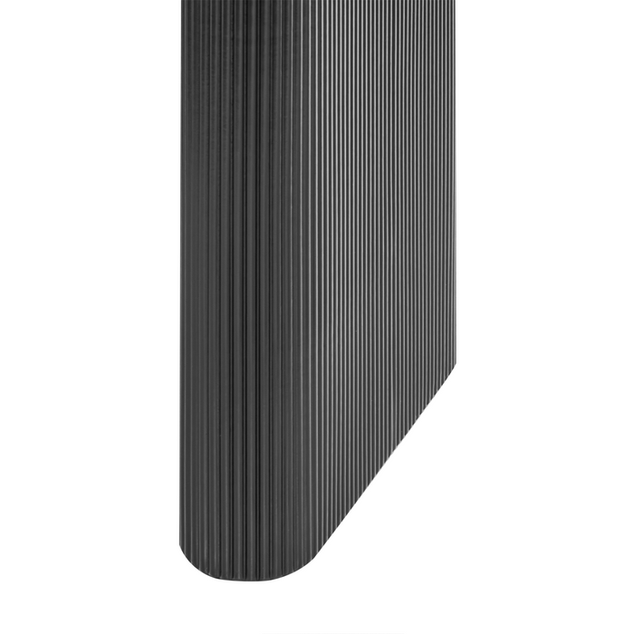 Beliani - PEERY - Ronde eettafel - Zwart - 198 x 93 cm - Hout