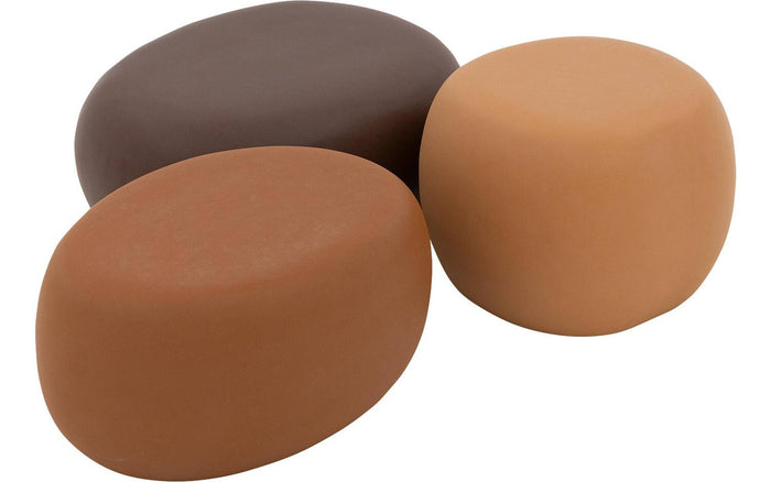 Goossens Bijzettafel Pebble, 73 x 55 cm