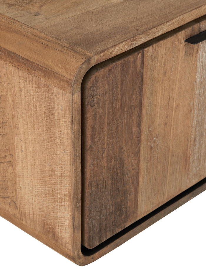 DTP Home Hanging TV stand Evo small, 2 doors, 2 open racks,40x145x4...