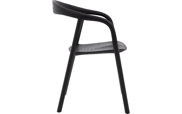 Goossens Eetkamerstoel Prins - Hout met armleuning