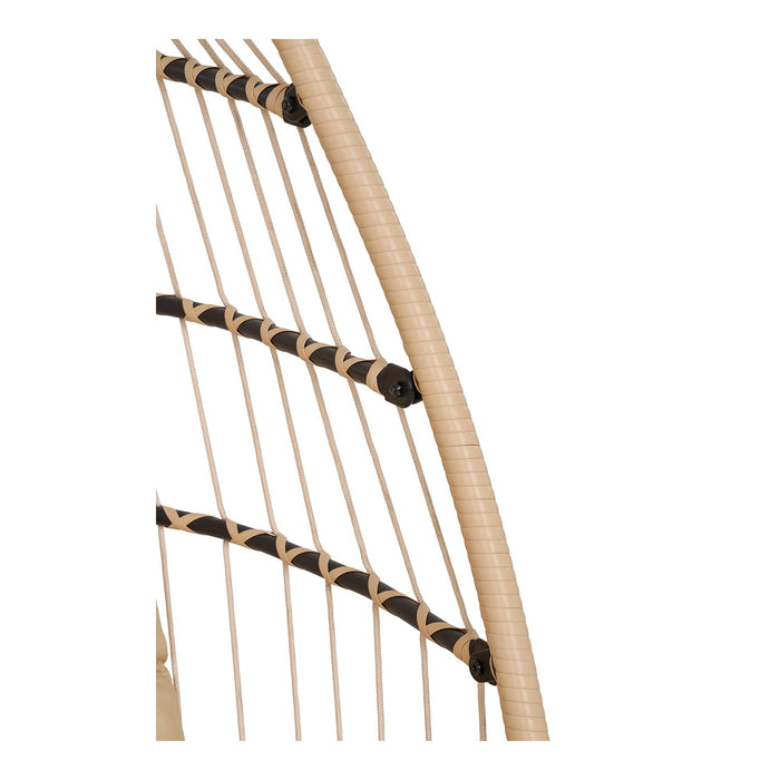 House Nordic - Hangstoel Naturel Rotan - 117x107x195cm - Patras