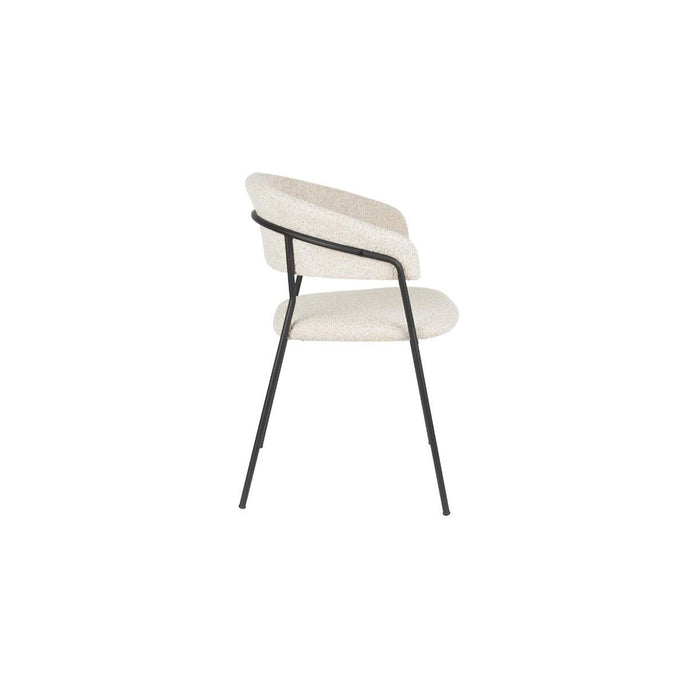 Puur Dari armstoel - zwart