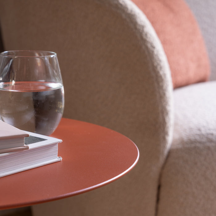 Spinder Design bijzettafel Lola - Rusty Terra - Ø 40