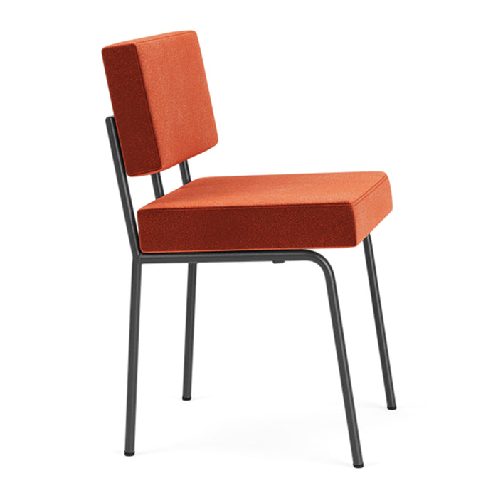 FÉST Monday Eetkamerstoel - Royal - Black / Saffron