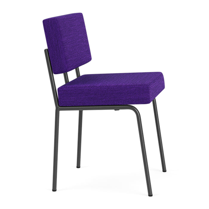 FÉST Monday Eetkamerstoel - Steelcut Quartet - Black / Purple