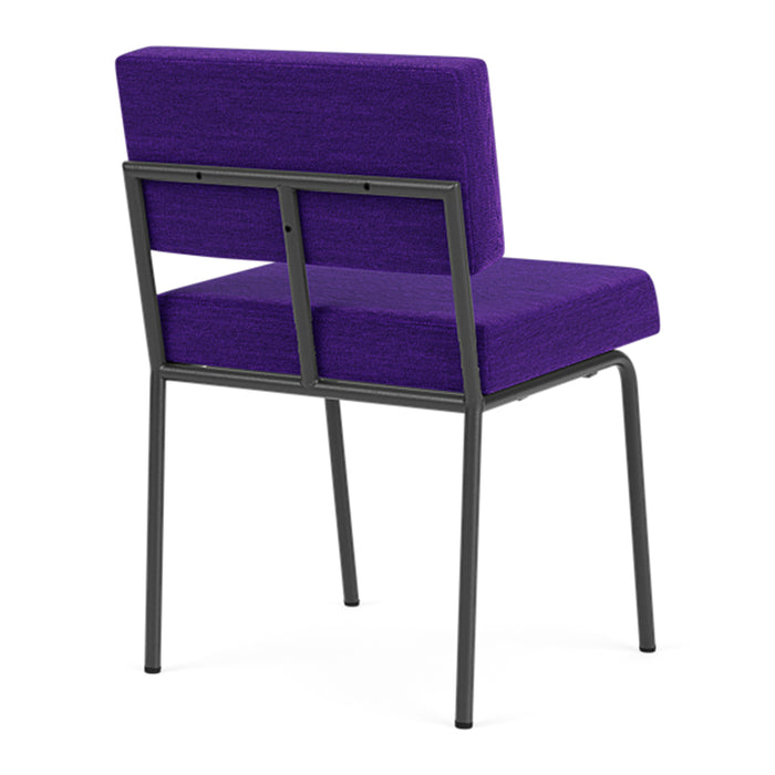 FÉST Monday Eetkamerstoel - Steelcut Quartet - Black / Purple