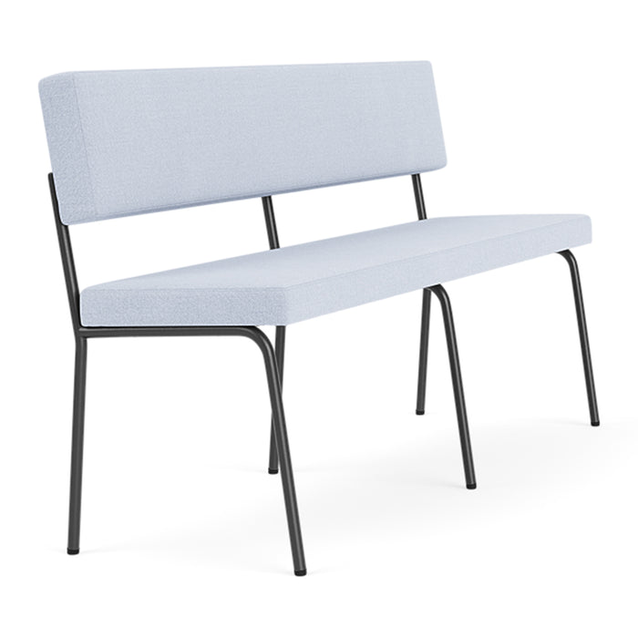 FÉST Monday 2-zits Eetkamerbank - Vidar - Ice / Black