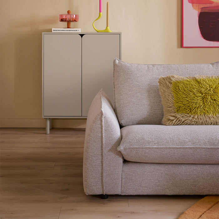 by fonQ Tovy 3-zitsbank - Naturel Melange