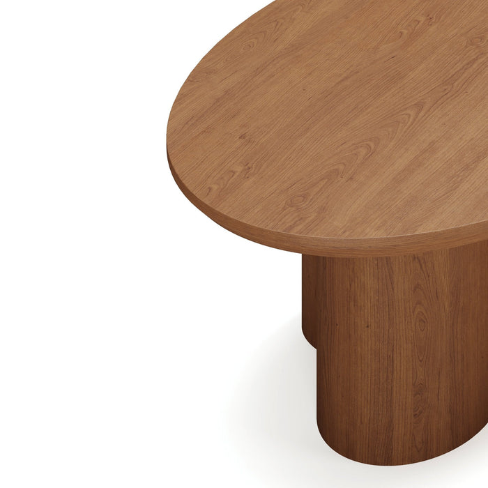 Salontafel van notenhout