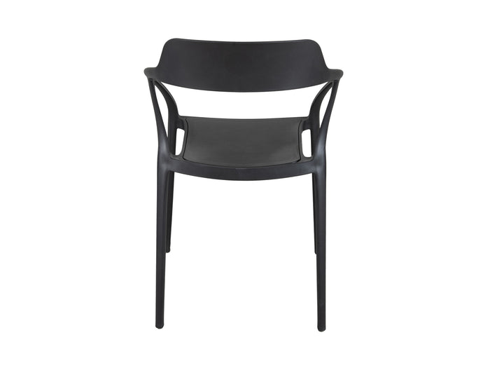 Leitmotiv - Eetkamerstoel Delicia - Zwart