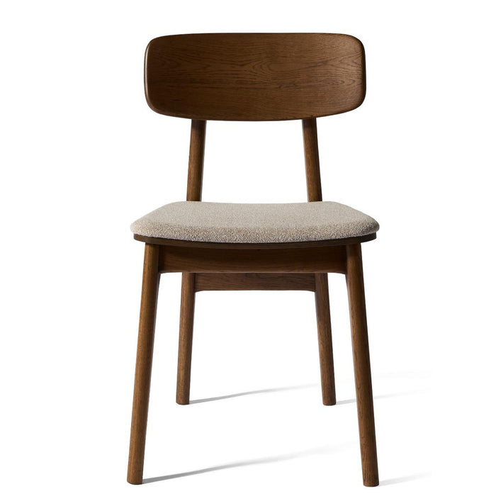 Nordic Home - Livo eetkamerstoel - donkerbruin|zand