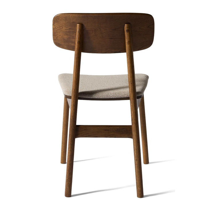 Nordic Home - Livo eetkamerstoel - donkerbruin|zand