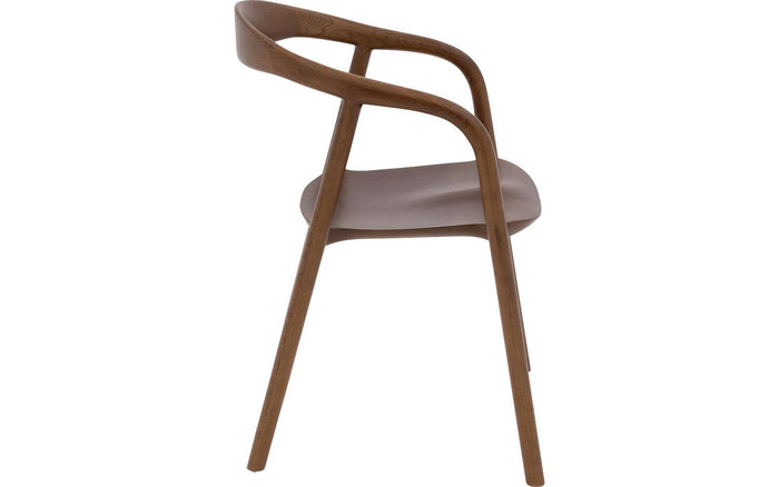 Goossens Eetkamerstoel Prins - Hout met armleuning