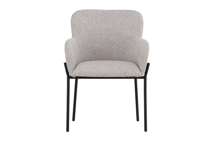 Fjôrd - Eetkamerstoel Beige Stof - Vätö