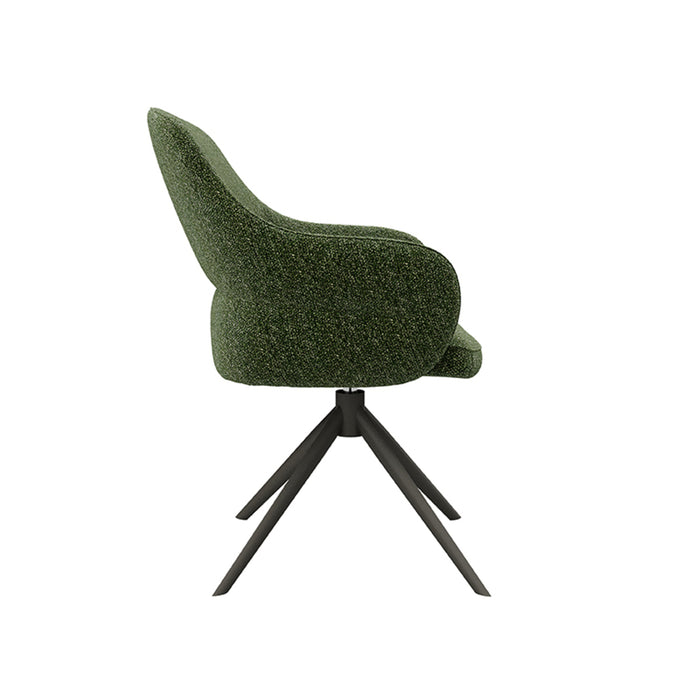 LABEL51 - Eetkamerstoel Bern - Forest Royal Boucle - Forest Metal