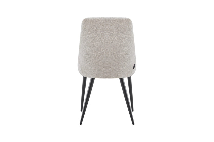 Eetkamerstoelen set van 4 Oscar Beige Stof