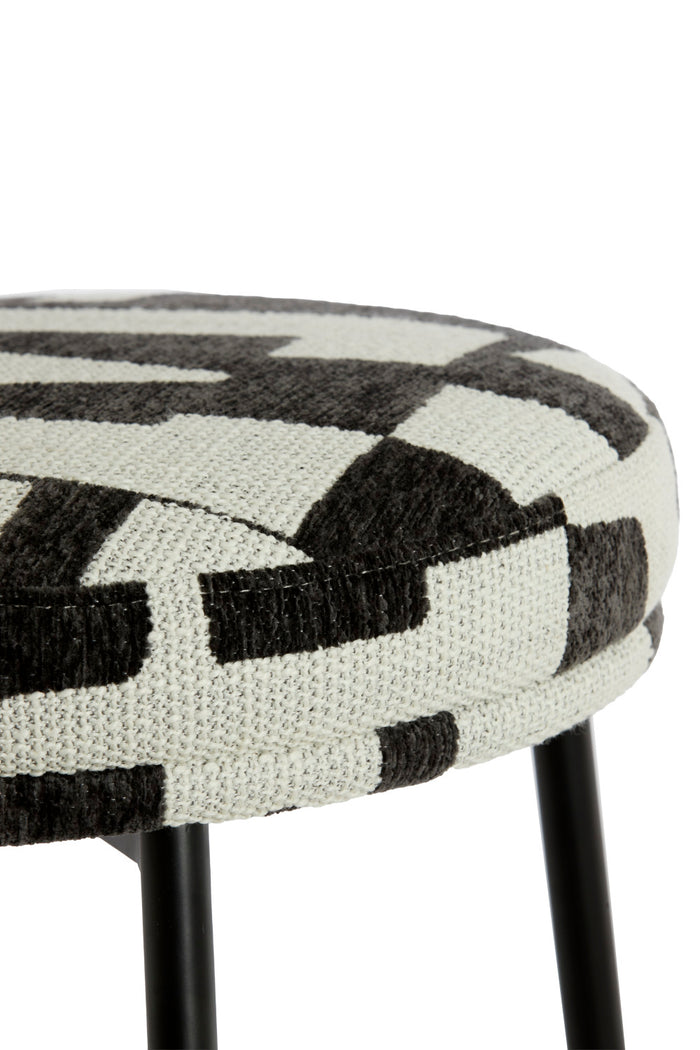 Light & Living - Barkruk HARVIE - 51x52.5x93cm - Bruin - Set van 2