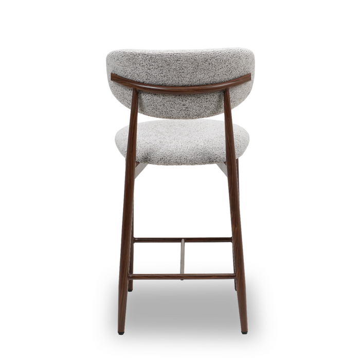 Furnihaus - Barkrukken set van 2 - Celia - Bruin Walnoot