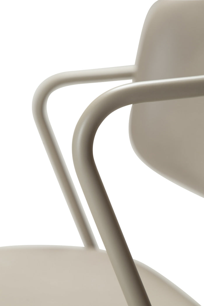 Dan-Form Zed Eetkamerstoel Cashmere Kunstleer set van 2