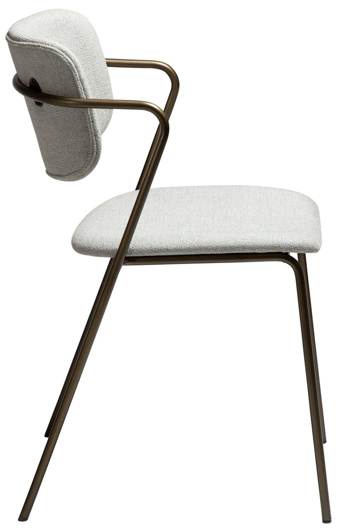 Dan-Form Zed Cashmere Bouclé Eetkamerstoel set van 2