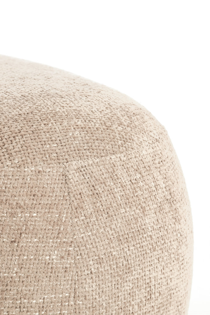 Light & Living - Poef ZENICA - 53x41x38 cm - Bruin