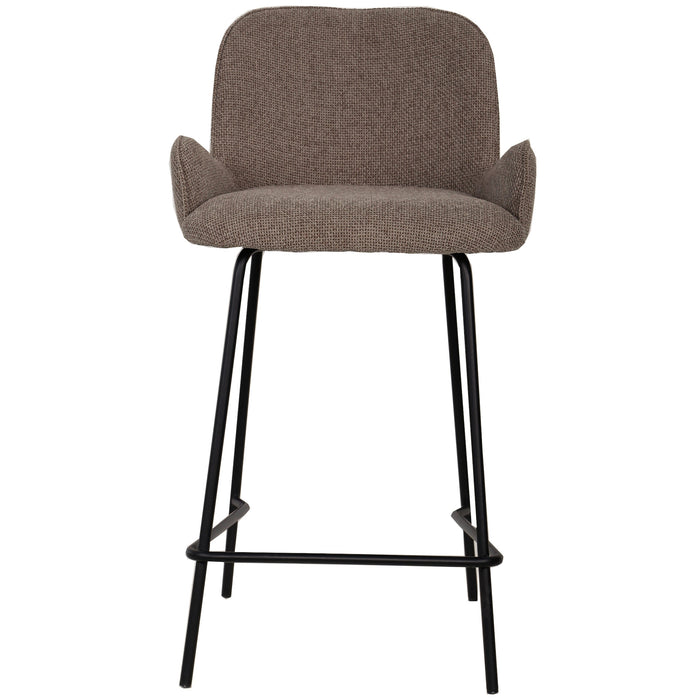 PTMD Leander Beige Bar Stool